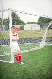 2011 Senior Photo on Soccer Field