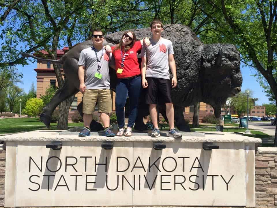 NACURH 2015 at the NDSU Monument