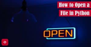 How to Open a File in Python: open(), pathlib, and More – The Renegade ...