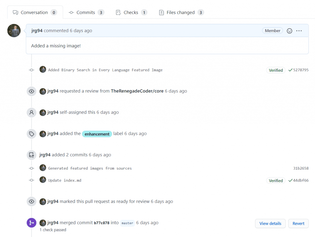 GitHub Actions During Pull Request