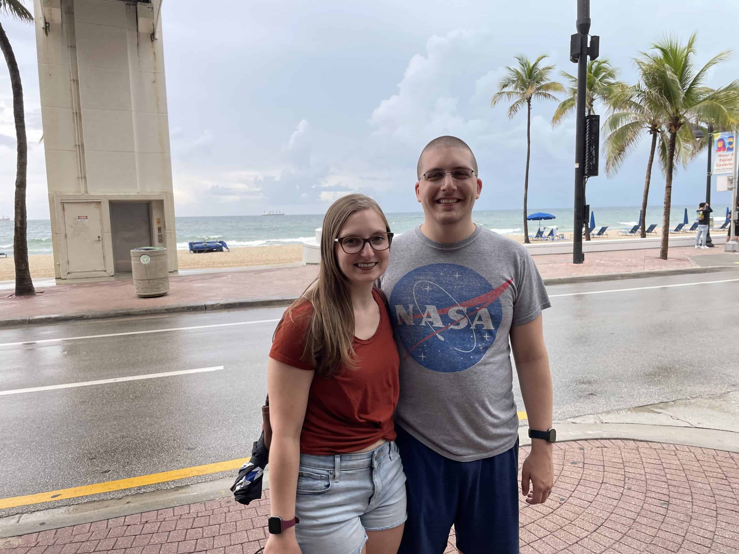 Jeremy and Morgan in Ft. Lauderdale