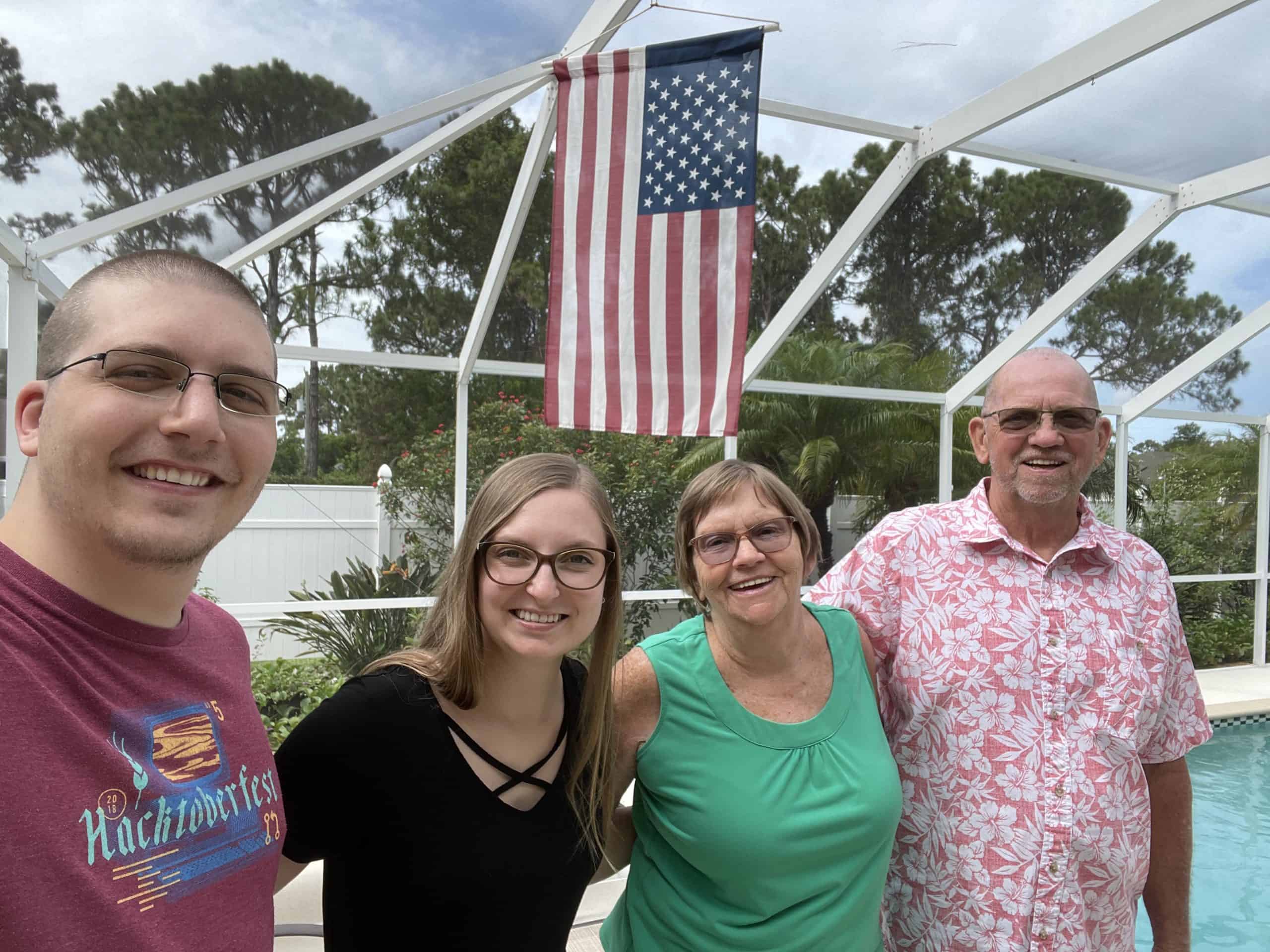 Family Photo in Florida