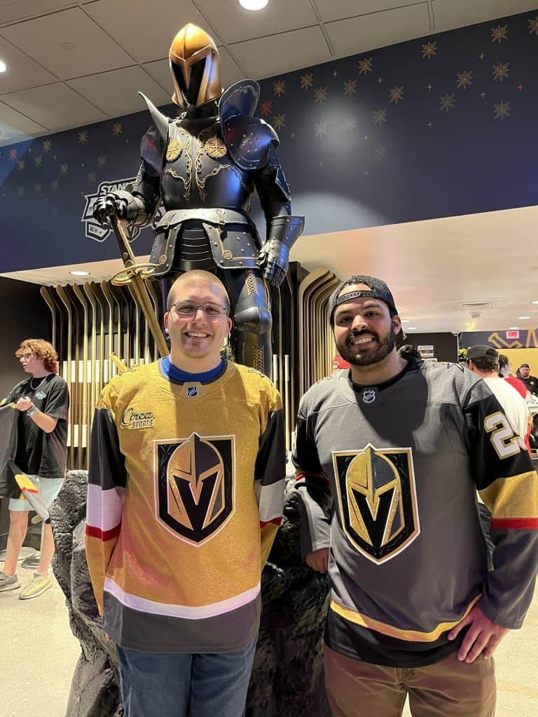 October 2022: Vegas Hockey Game With Robert