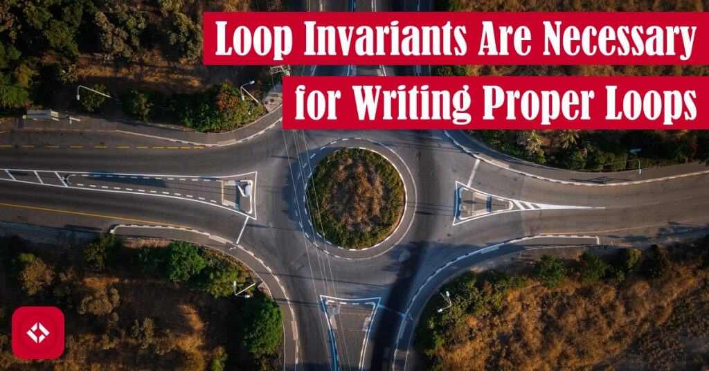 A photo of a roundabout, which is a loop-like structure, with the title of the article overlayed.