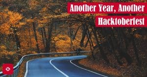 A photo of a road cutting through fall scenery with the title of the article overlaid.