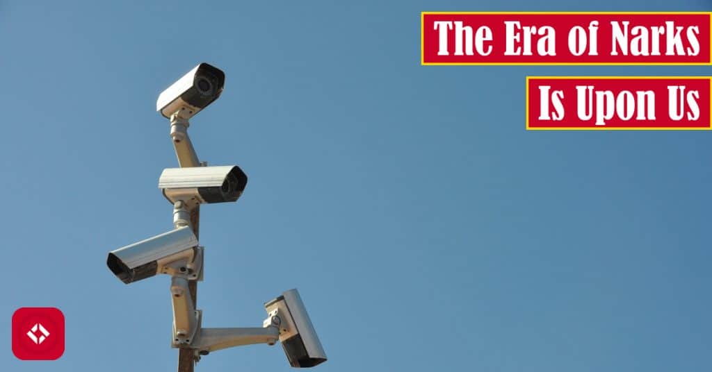 A photo of security cameras with the title of the article overlaid.