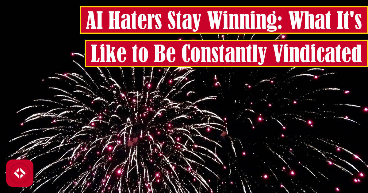 A photo of fireworks with the title of the article overlaid.