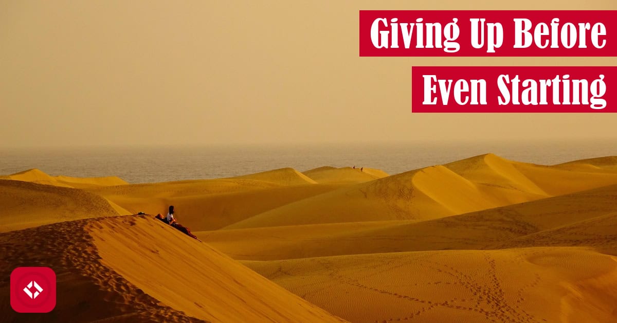 A photo of some sand dunes with the title of the article overlaid.