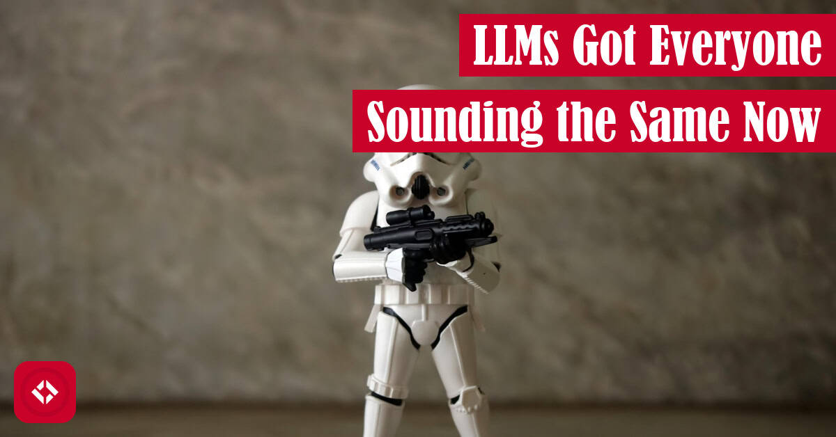 A photo of a stormtrooper with the title of the article overlaid.